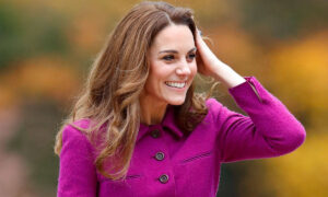 kate middleton purple dress